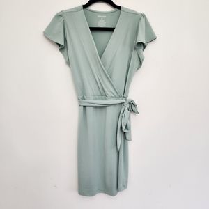 Nine West Sage wrap dress small